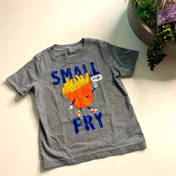 Carter’s small fry graphic short sleeve T-shirt 3T unisex toddler - Picture 1 of 5